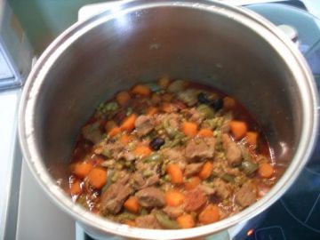 Sauté de porc aux carottes