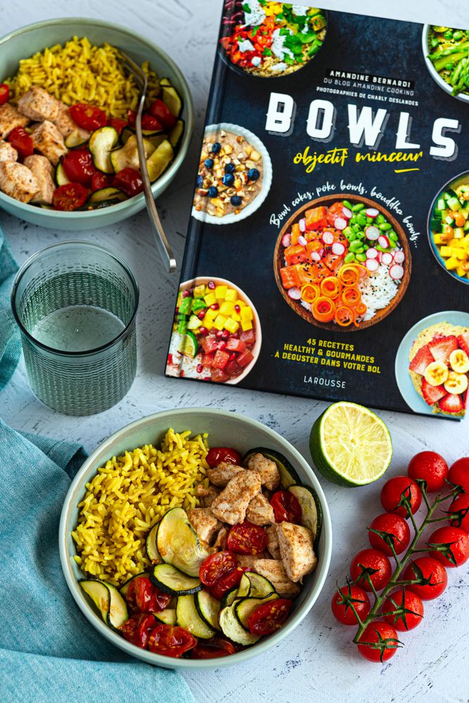 Buddha bowl façon tandoori (poulet)