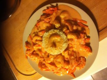 Blanquette de crevettes