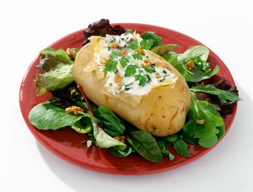 Pommes de terre farcies au roquefort