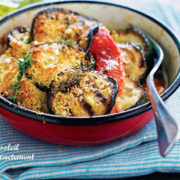 Gratin d’aubergines à la sicilienne