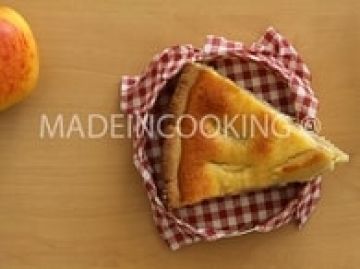 Tarte aux pommes normande à la crème