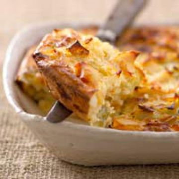 Gratinée de poireaux