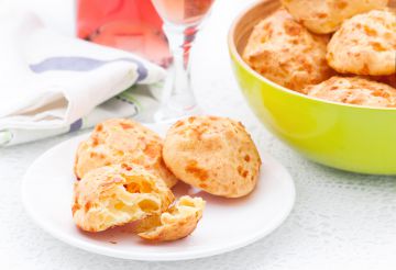 Gougères à la mimolette