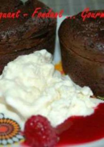 Fondant choco-framboises