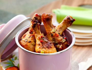 Pilons de poulet marinés à la créole