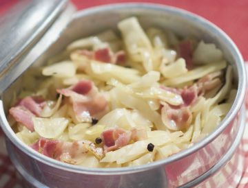 Chou blanc aux lardons