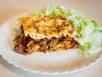 Lasagnes à la bolognaise