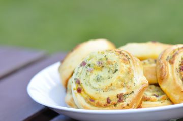 Feuilletés jambon-fromage