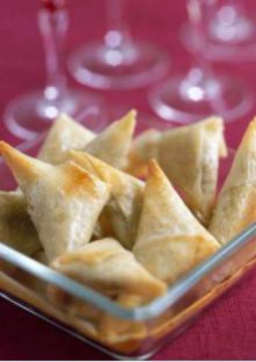 Feuilletés au thon et aux pommes de terre
