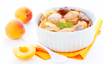 Gratin d'abricots
