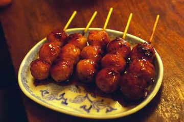 Brochettes japonaises