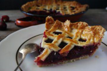 Tarte aux cerises à l'ancienne