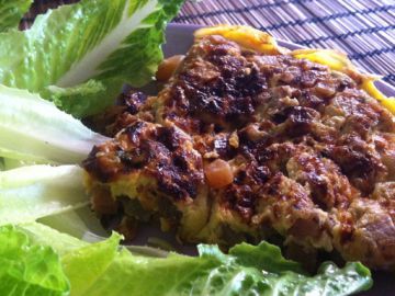 Omelette au navets