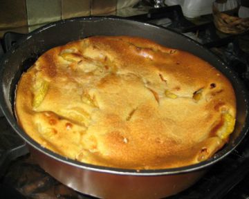 Clafoutis aux abricots vanille et cannelle
