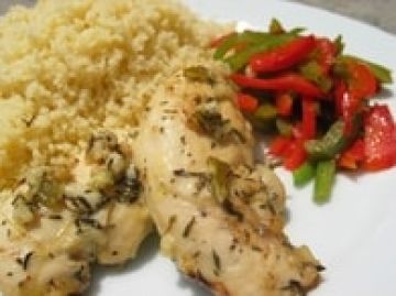 Poulet au citron vert