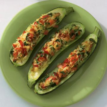 Courgettes farcies