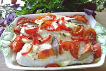 Filets de perche au four