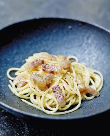 Spaghettis à la gricia