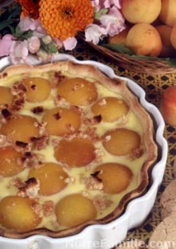 Abricots à la bourdaloue