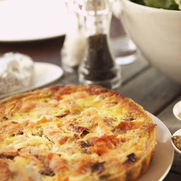 Quiche tomate mozzarella