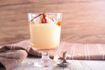 Ile flottante à la noix de coco