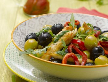 Poulet aux olives