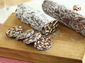 Saucisson au chocolat, la charcuterie du goûter