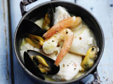 Cassolettes de fruits de mer