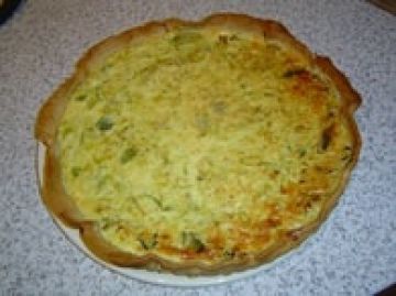 Quiche aux poireaux simple et rapide