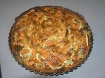 Tarte au saumon fumé et aux endives