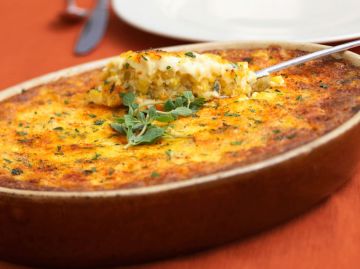 Polenta aux quatre fromages