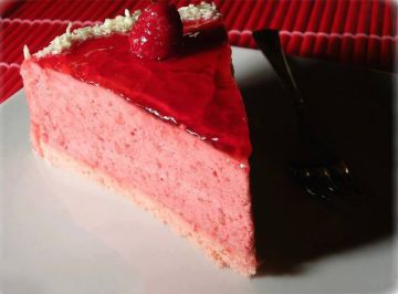 Bavarois aux framboises Special