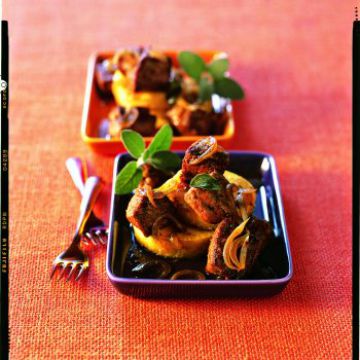 Foie de veau à la vénitienne