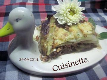 Chou farci gratiné.