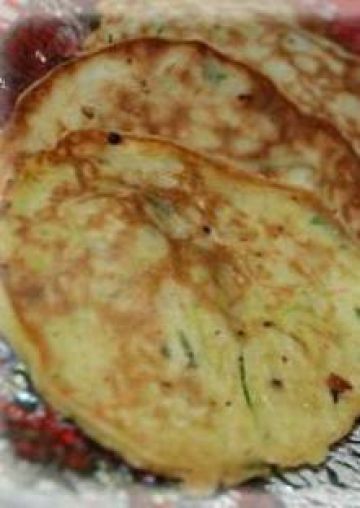 Blinis de courgette