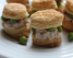 Mini-feuilletés aux rillettes de thon et petits pois