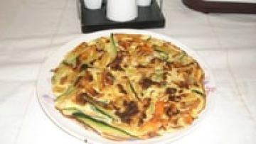 Omelette aux 3 légumes