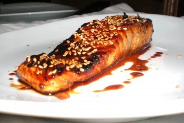 Pavé de saumon façon japonaise