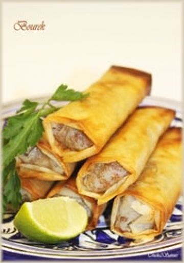 Boureks à la viande hachée