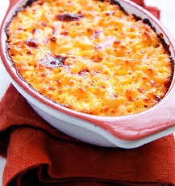 Timbale aux pâtes gratinées