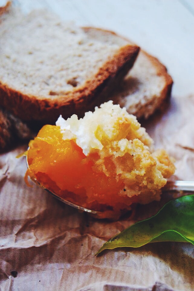 Crumble de butternut au chèvre - Meg&cook