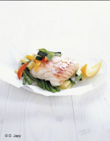 Poisson aux légumes