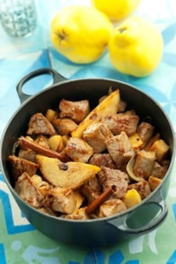 Veau aux coings et à la cannelle