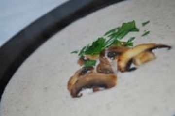 Crème de champignons
