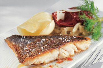 Filet de daurade, sauce vierge
