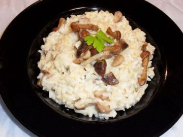 Risotto aux champignons