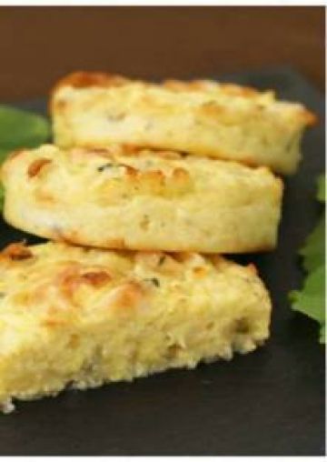 Galettes moelleuses de courgettes au chèvre