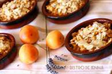 Crumble d'abricots caramélisés