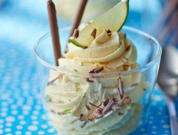 Mousse au chocolat blanc et cardamome